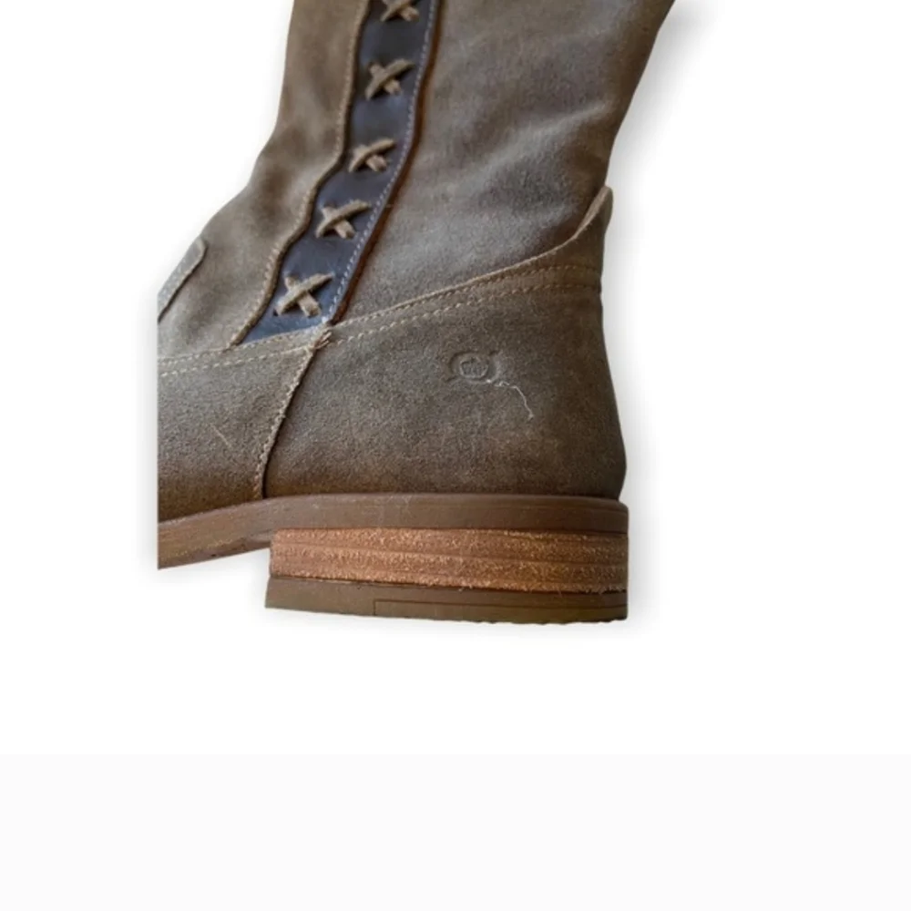 Born Brown Knee-High Boots Size 7